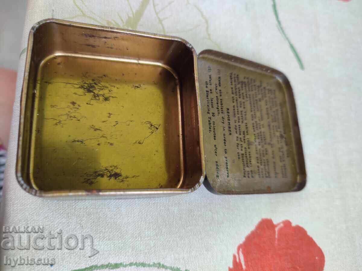 Auction  Old metal military box from WWII, imported