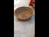 COȘ VECHI ÎMPLETIT COȘ PÂINE 2