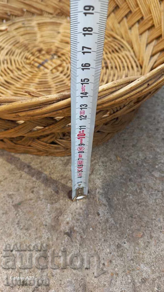 OLD WOVEN BASKET WOVEN PANIER 3 - 5 OLD WOVEN BASKET WOVEN PANIER 3 - 5