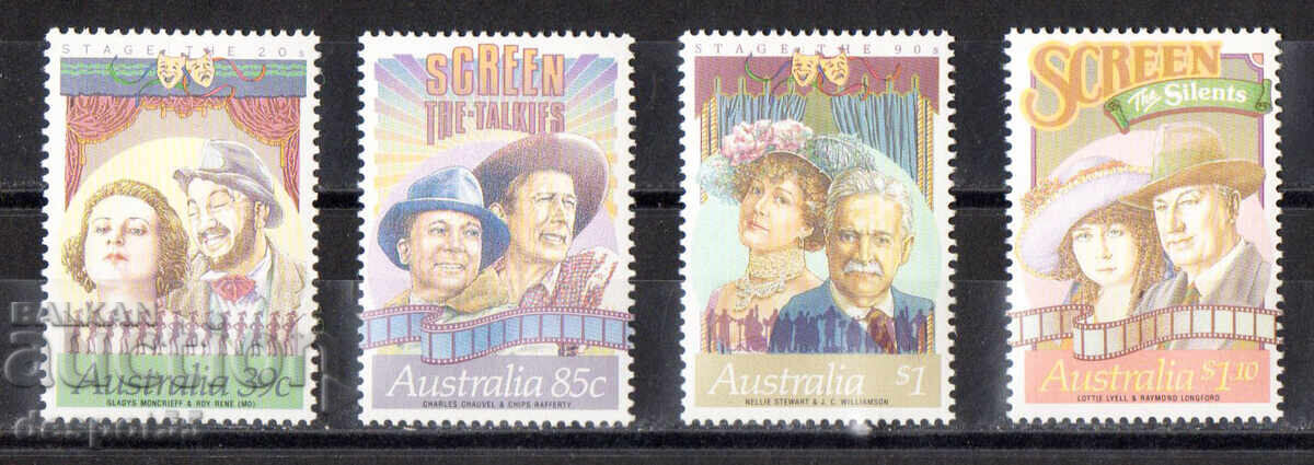 1989. Australia. Actors 1989. Australia. Actors