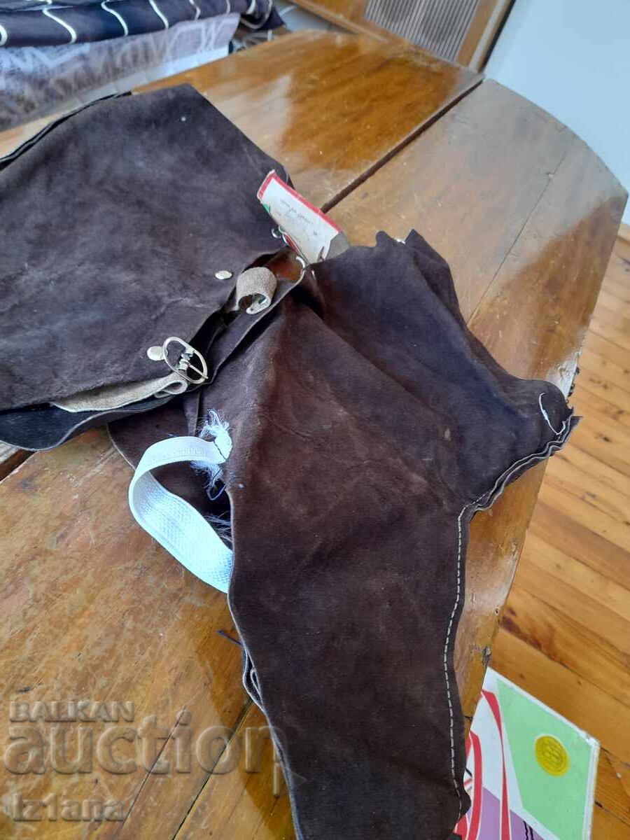 Auction  Old leggings, gaiters