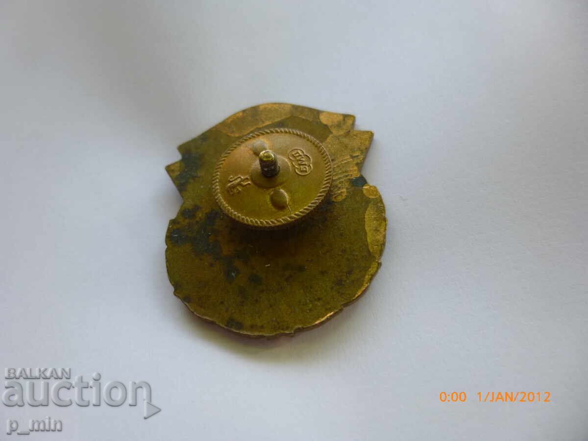 Σημάδι στήθους - Για σκληρή δουλειά με τιμή 15.00 BGN | € 7.67