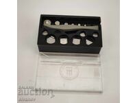 Set de greutăți calibrate pentru balanță farmaceutică 20mg-20g #6025