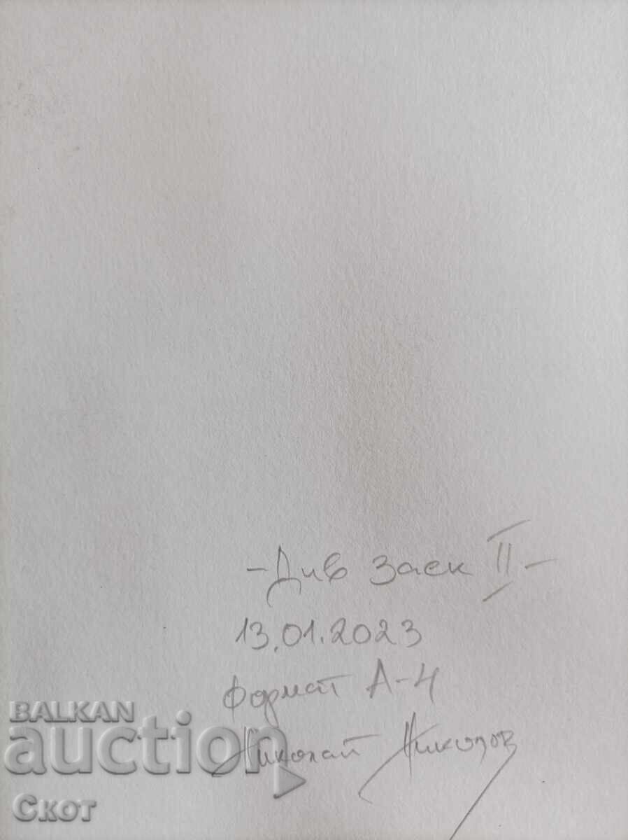 Σχέδιο με μολύβι με τιμή 40.00 BGN | € 20.45