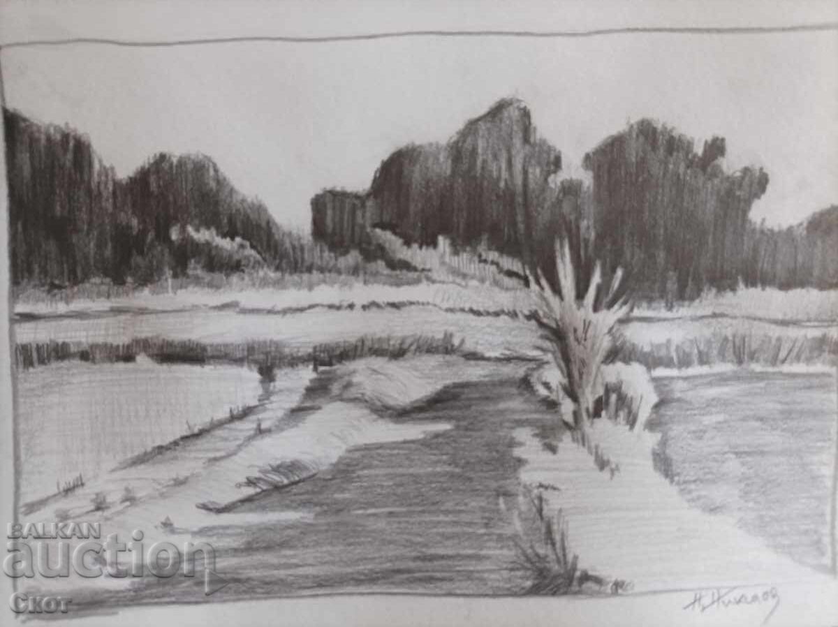 Pencil drawing Pencil drawing