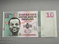 Bancnota - Swaziland - 10 Email UNC | 2022
