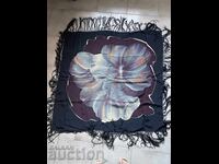 Eșarfă, batic - batik. mătase naturală, 90/90 cm, URSS