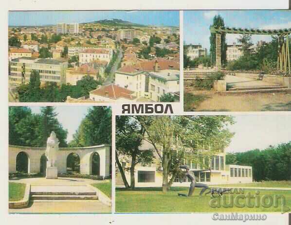 Κάρτα Bulgaria Yambol 1*