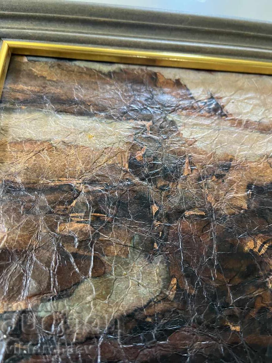 Plamen Kostov Interesting Painting - "Autumn in Tryavna" with price 125.00 BGN | € 63.91