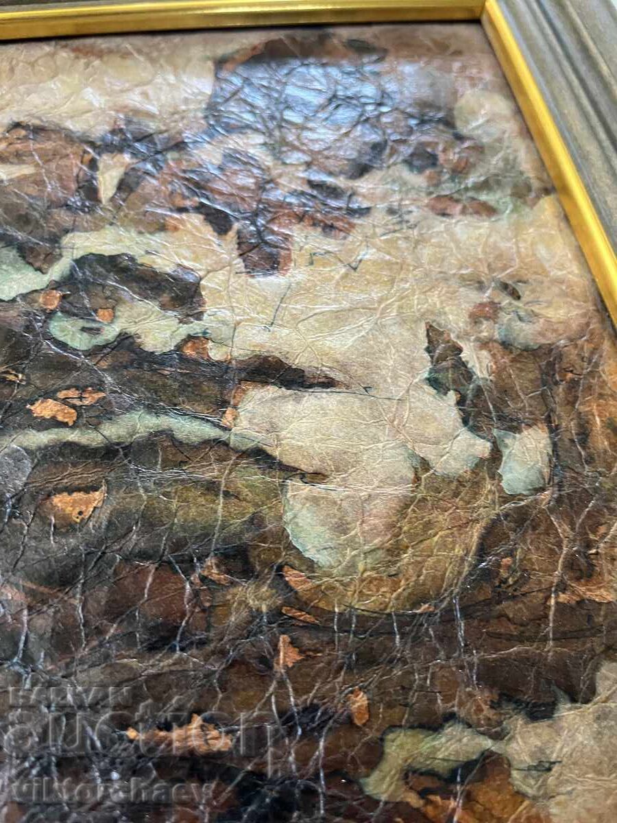 Auction  Plamen Kostov Interesting Painting - "Autumn in Tryavna"