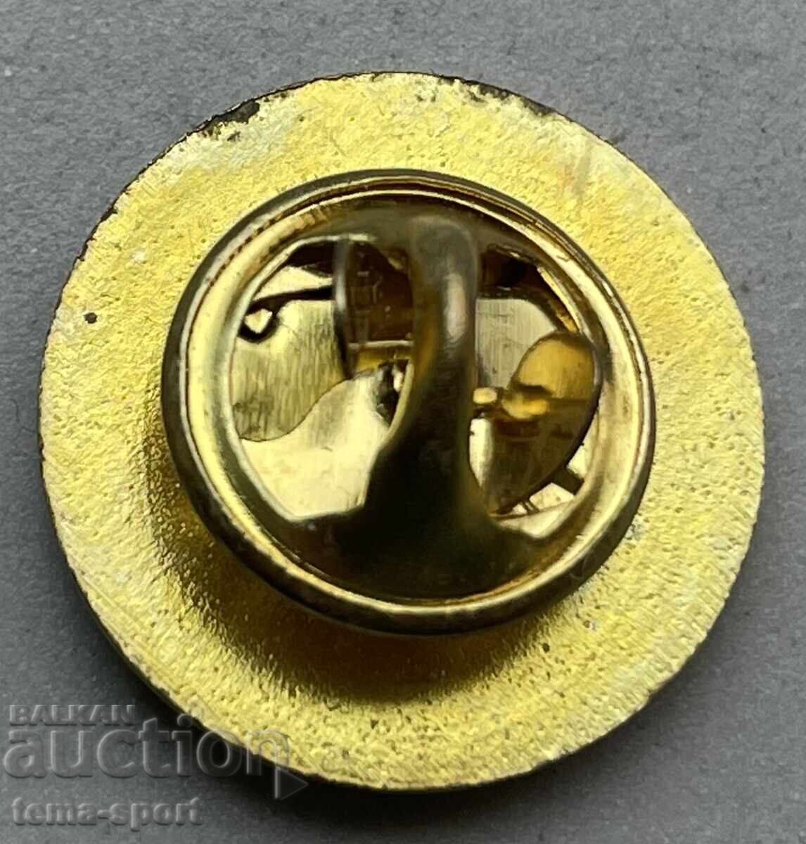 1583 Βουλγαρία σήμα ποδοσφαιρικού συλλόγου Ντέβνια με τιμή 5.00 BGN | € 2.56 1583 Βουλγαρία σήμα ποδοσφαιρικού συλλόγου Ντέβνια με τιμή 5.00 BGN | € 2.56