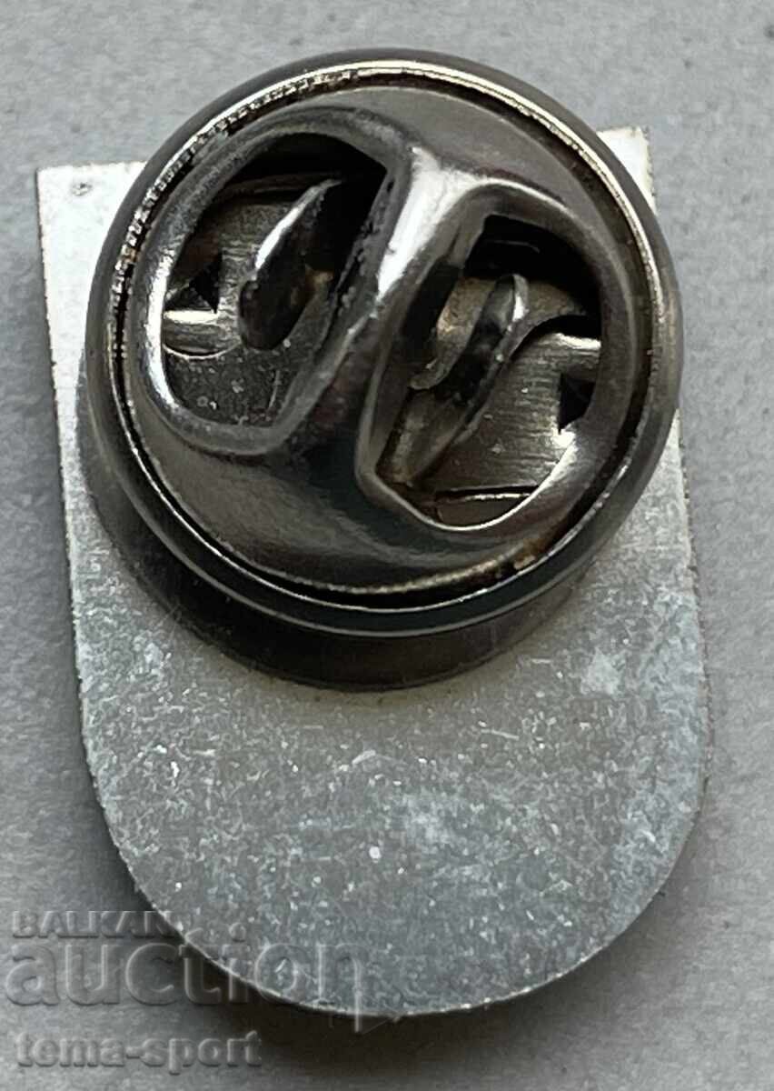 1584 Βουλγαρία σήμα ποδοσφαιρικού συλλόγου Λέφσκι πόλη Λέφσκι με τιμή 5.00 BGN | € 2.56