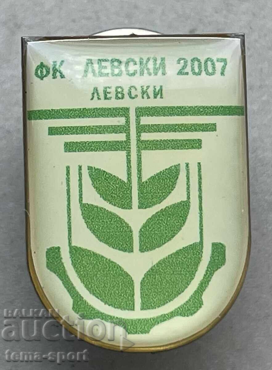 1584 Βουλγαρία σήμα ποδοσφαιρικού συλλόγου Λέφσκι πόλη Λέφσκι