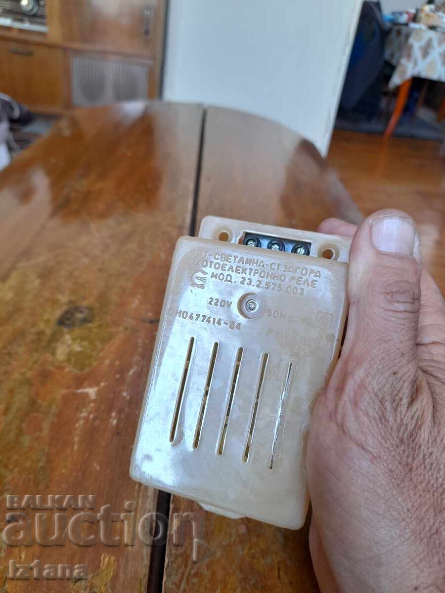 Παράδοση Παλαιό Φωτοηλεκτρονικό Ρελέ Παράδοση Παλαιό Φωτοηλεκτρονικό Ρελέ