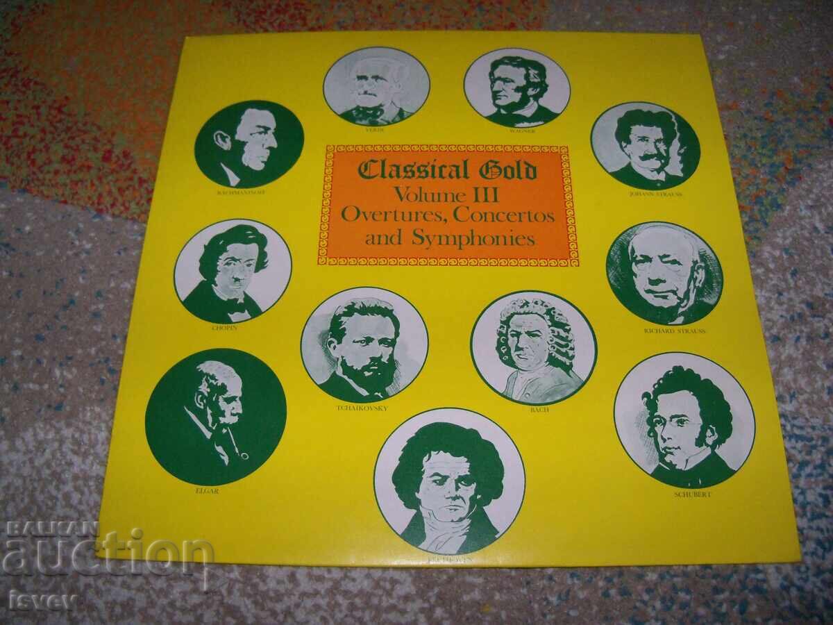 Κλασικό Χρυσό - Τόμος 3, Εισαγωγές, Κοντσέρτα και Συμφωνίες Κλασικό Χρυσό - Τόμος 3, Εισαγωγές, Κοντσέρτα και Συμφωνίες
