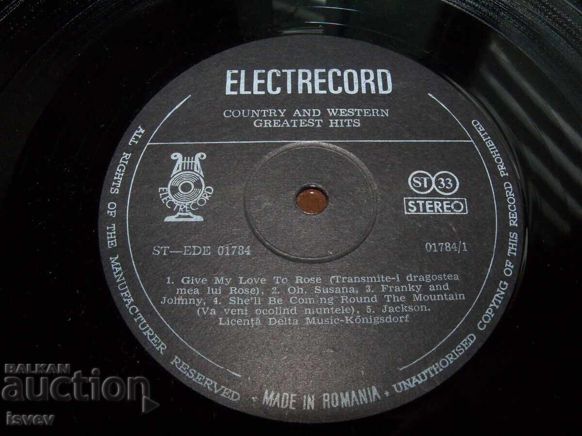 Delivery of Country & Western Greatest Hits I