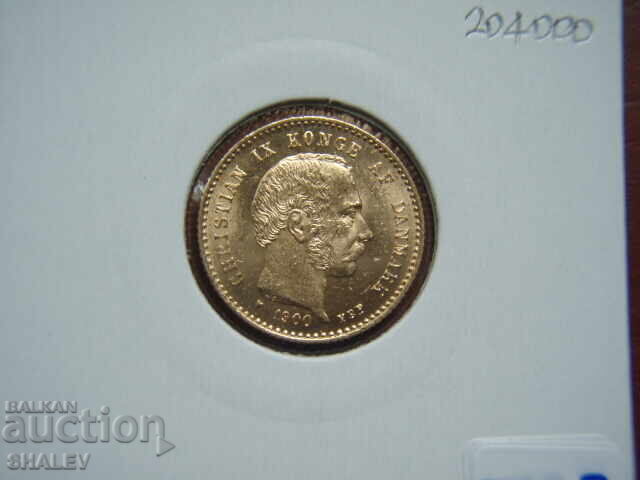 10 Kroner 1900 Denmark (10 Kroner Denmark) - AU/Unc (gold) - 6