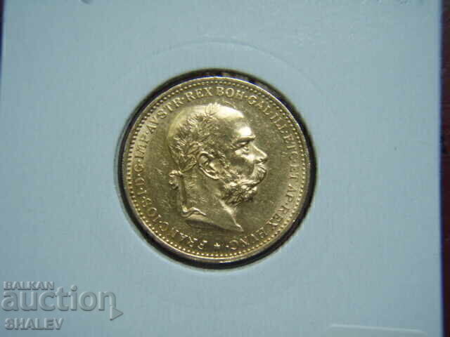 20 Coroane 1894 Austria (20 korona Avstriya) / 1 - AU+ (zlato) - 5