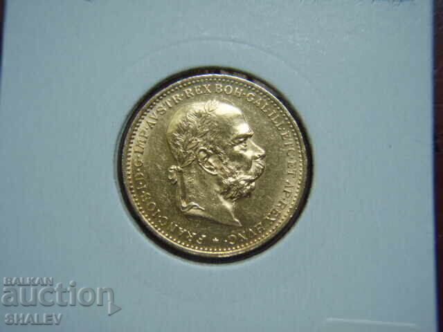 20 Κορόνα 1894 Αυστρία (20 korona Avstriya) / 1 - AU+ (χρυσός) - 6