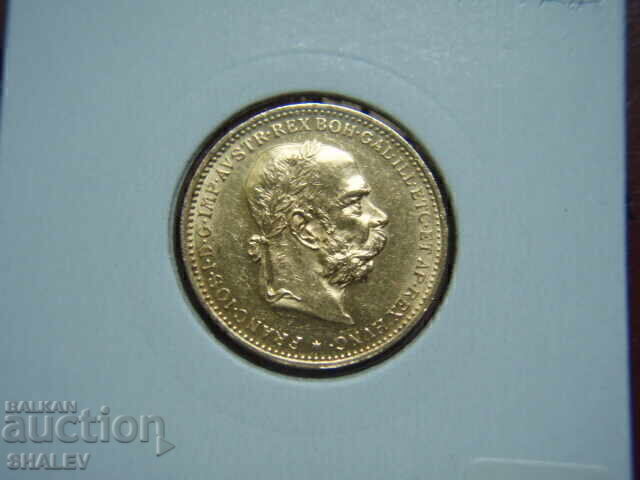 20 Coroane 1894 Austria (20 korona Avstriya) / 1 - AU+ (zlato) - 7
