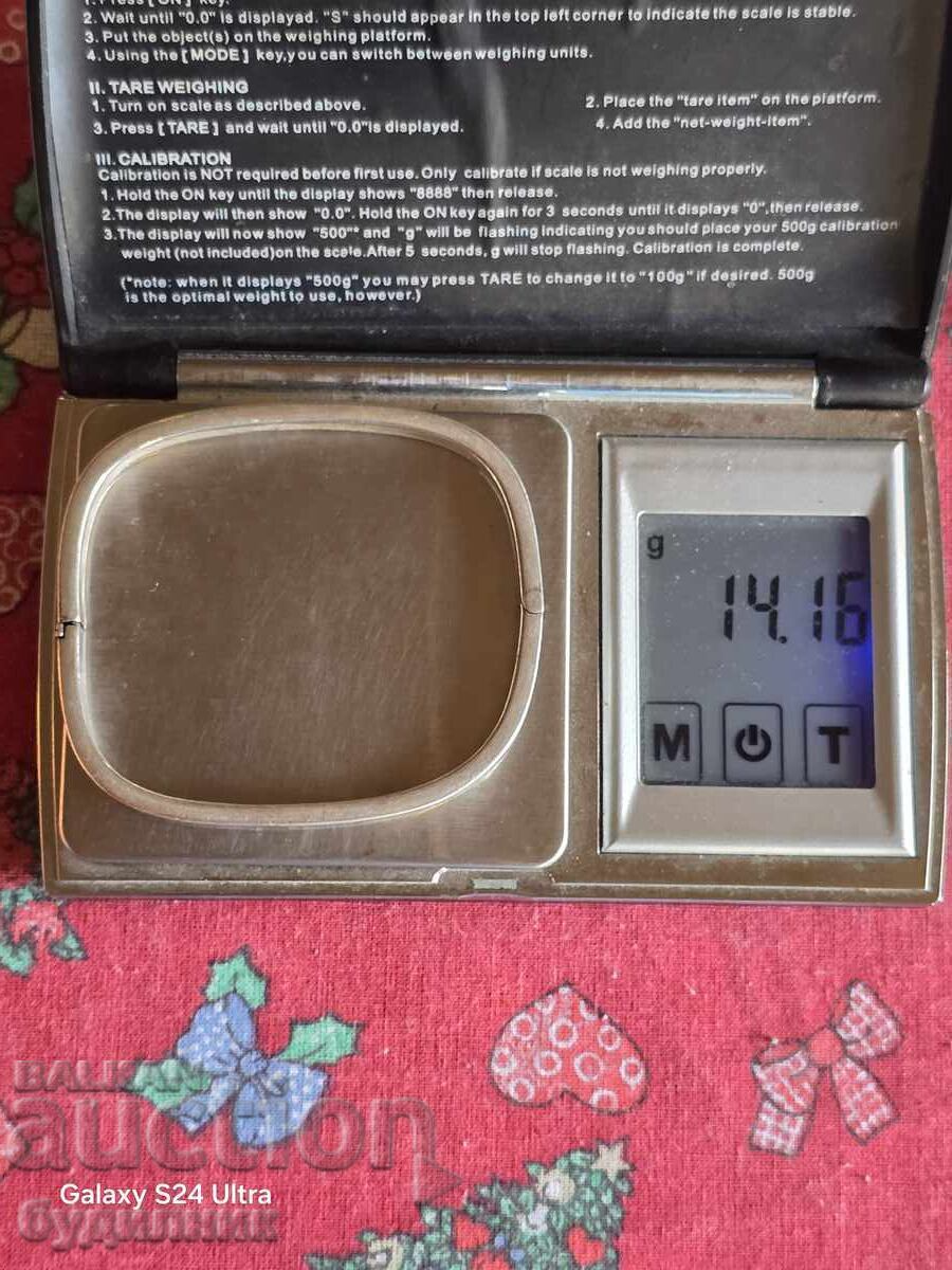 Solid Silver Bracelet. 14.15g. Listing over 100 Auctions - 6 Solid Silver Bracelet. 14.15g. Listing over 100 Auctions - 6