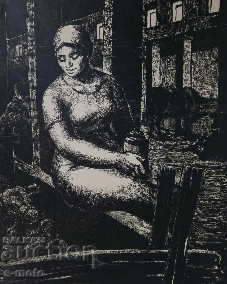 Γραφικά, λιθογραφία, εικαστική σύνθεση με τιμή 200.00 BGN | € 102.26 Γραφικά, λιθογραφία, εικαστική σύνθεση με τιμή 200.00 BGN | € 102.26