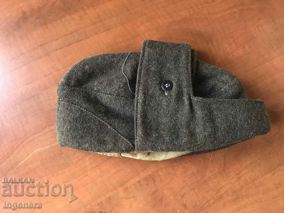 KEPE MILITARY HAT WINTER WASHED AND DISINFECTED with price 12.00 BGN | € 6.14