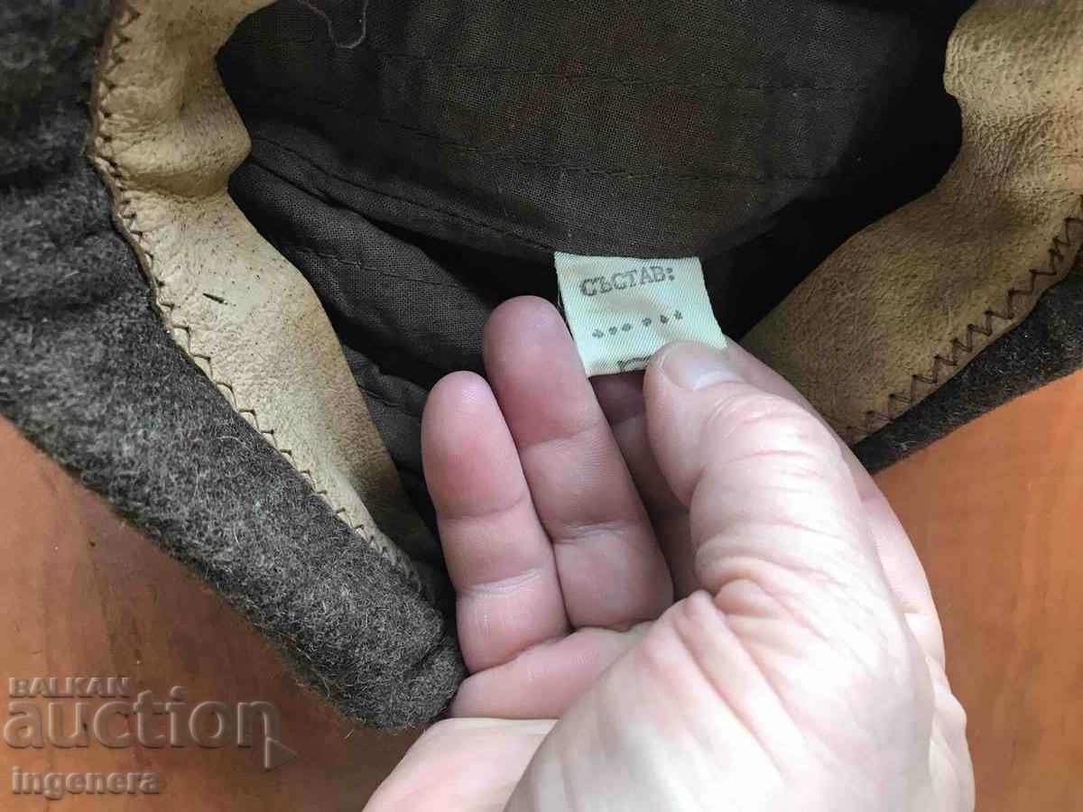 KEPE MILITARY HAT WINTER WASHED AND DISINFECTED - 5