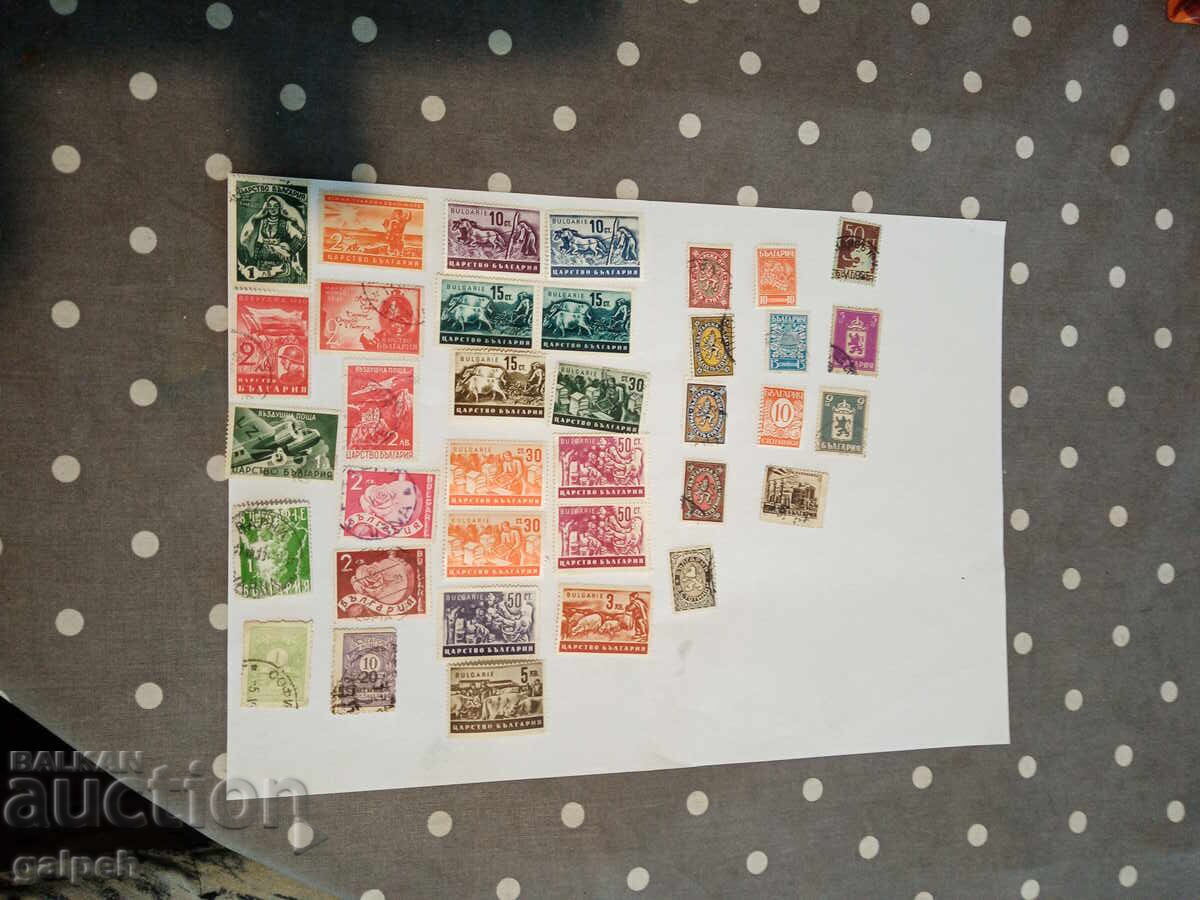 TIMBRE POȘTALE - PRINCIPATUL/REGATUL BULGARIEI - 90+ buc cu preț 10.00 BGN | € 5.11