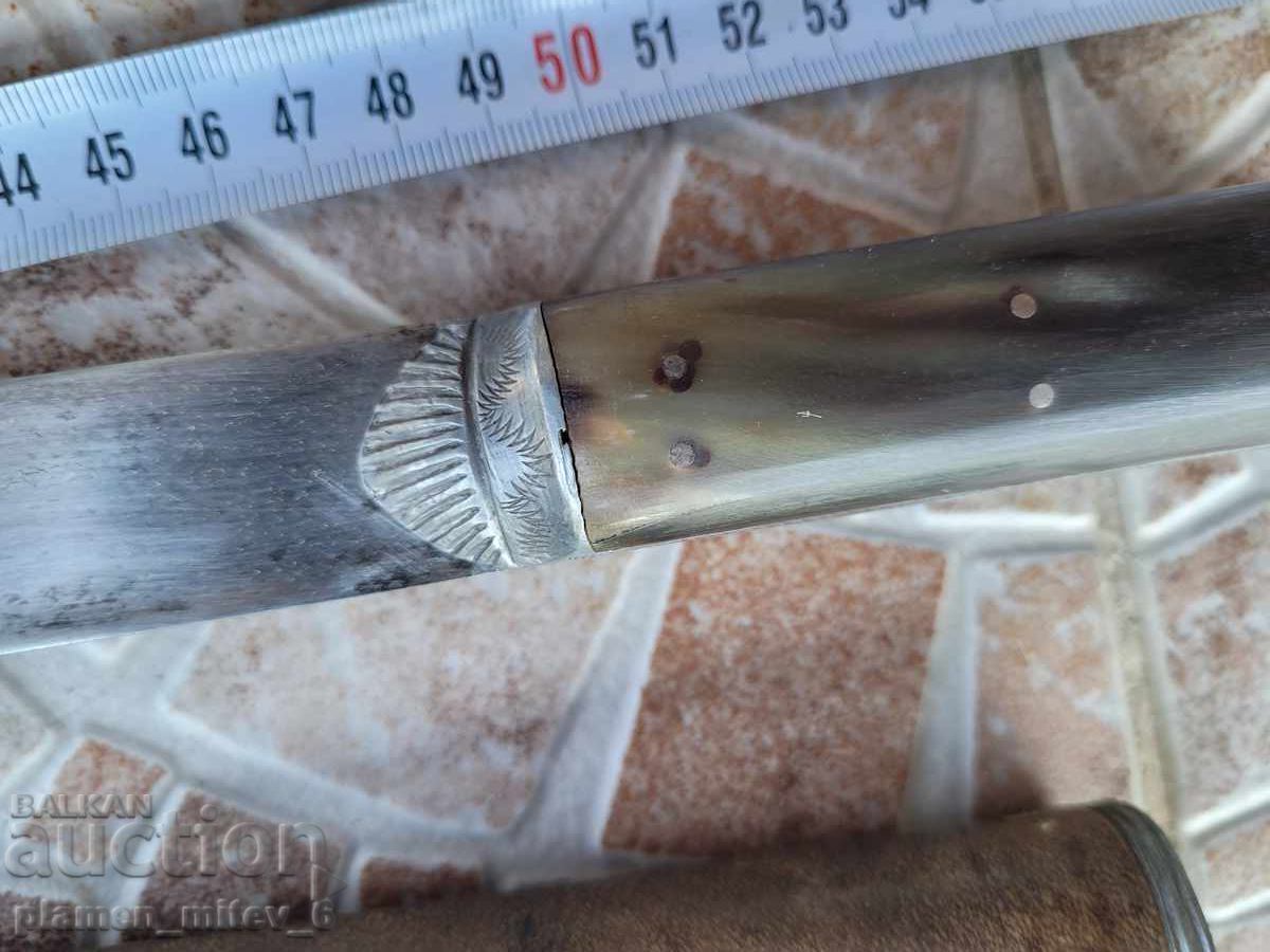 Cuțit, pumnal, cuțit cretan tip iatagan, bičak - 7 Cuțit, pumnal, cuțit cretan tip iatagan, bičak - 7