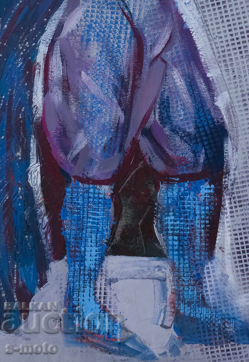 Γκουάς ζωγραφική σκηνή γυναικείο πορτρέτο - 5 Γκουάς ζωγραφική σκηνή γυναικείο πορτρέτο - 5