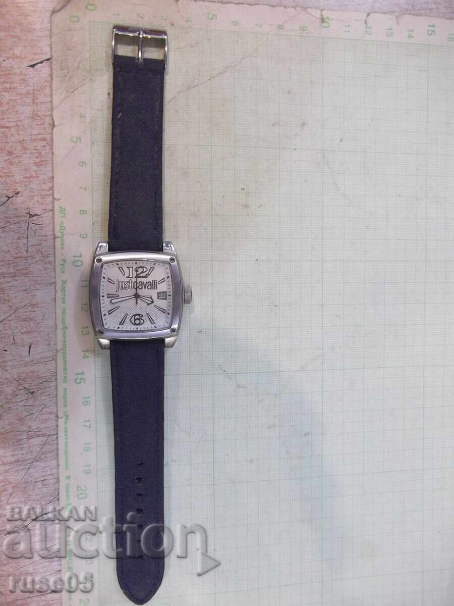 Часовник "Just Cavalli" кварцов работещ Часовник "Just Cavalli" кварцов работещ