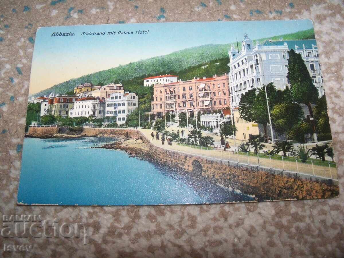 Auction  Old postcard from Abbazia, Opatija 1913
