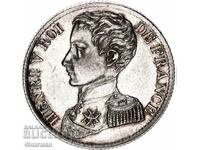 Монета Франция 1 Франк 1831 г Хенри V - RRR