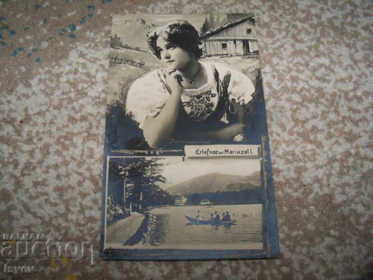 Old romantic postcard, excellent condition Old romantic postcard, excellent condition