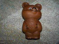 Ursuleț de cauciuc Mișa de la Olimpiada de la Moscova 1980