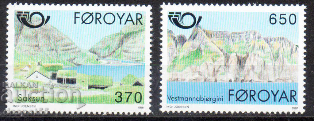 1991. Νήσοι Φερόε. Βόρεια έκδοση - Τουρισμός