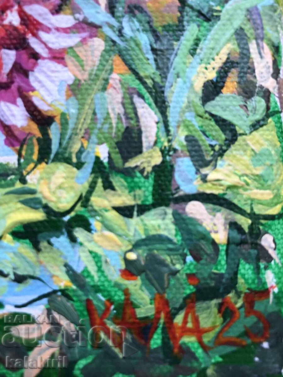 Доставка на “Наведена Българка с цветя и усмивка “ Доставка на “Наведена Българка с цветя и усмивка “