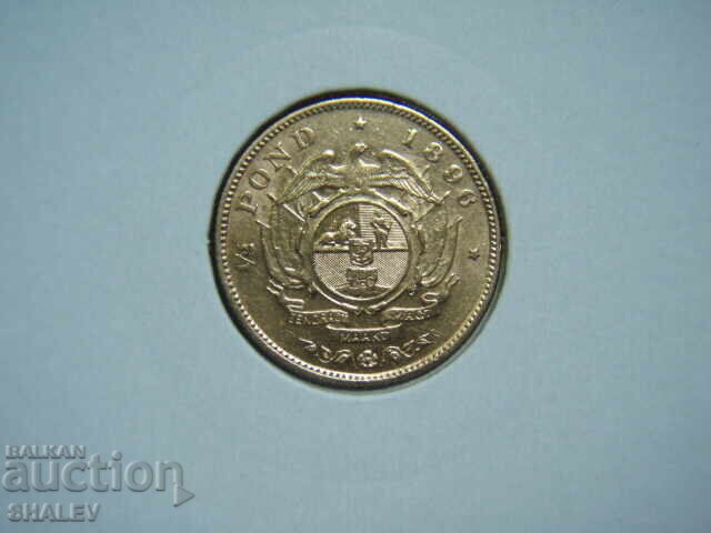 Delivery of 1/2 Pond 1896 South Africa - AU (gold)