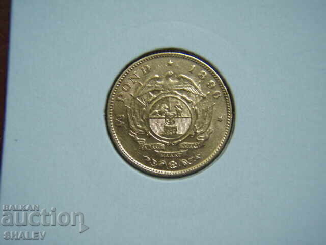 1/2 Pond 1896 South Africa - AU (gold)