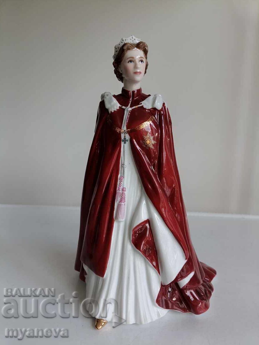 Πορσελάνινο ειδώλιο προς τιμήν των 80ων γενεθλίων της βασίλισσας Πορσελάνινο ειδώλιο προς τιμήν των 80ων γενεθλίων της βασίλισσας