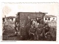 SMALL OLD PHOTO MILITARY FIELD HOSPITAL LAZARET E053