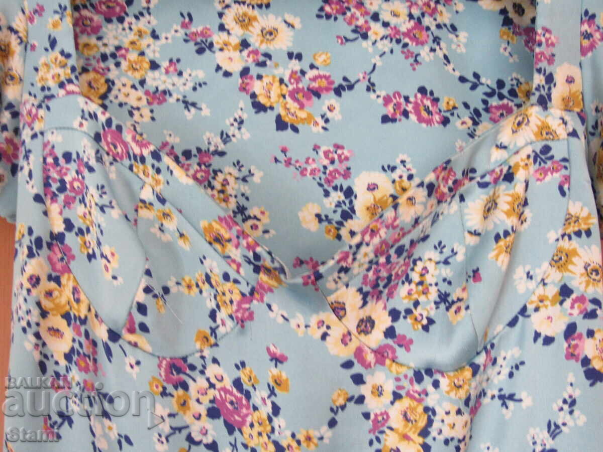 Livrarea Rochie de satin cu mânecă scurtă ZARA, mărimea M