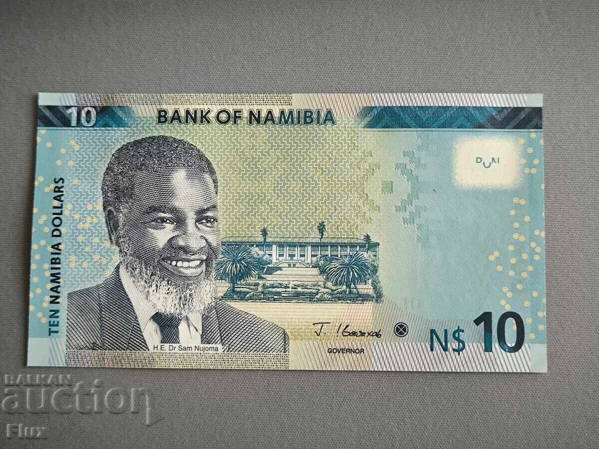 Bancnota - Namibia - 10 dolari UNC | 2021