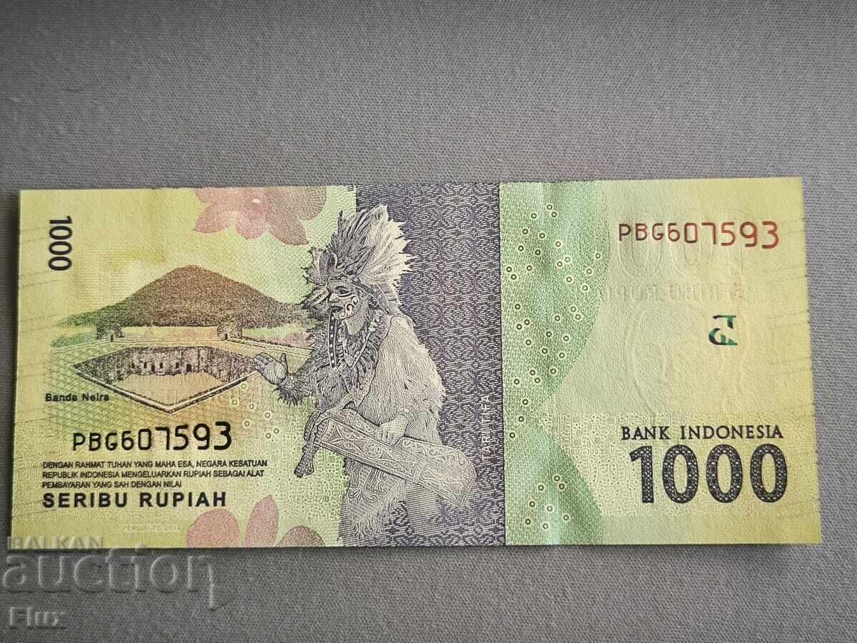 Банкнота - Индонезия - 1000 рупии UNC | 2019г. с цена 2.75 лв. | € 1.41
