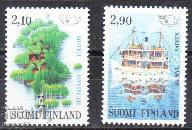 1991. Φινλανδία. Βόρεια έκδοση - Τουρισμός 1991. Φινλανδία. Βόρεια έκδοση - Τουρισμός