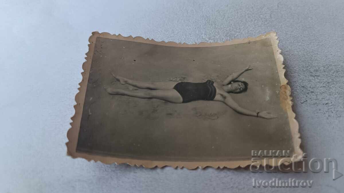 Foto Femeie pe plajă Foto Femeie pe plajă