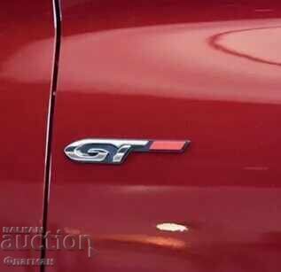 Livrarea Embleme noi "GT" pentru Peugeot - 85 mm / 18 mm