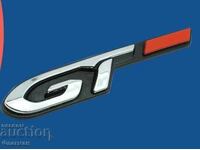 Embleme noi "GT" pentru Peugeot - 85 mm / 18 mm
