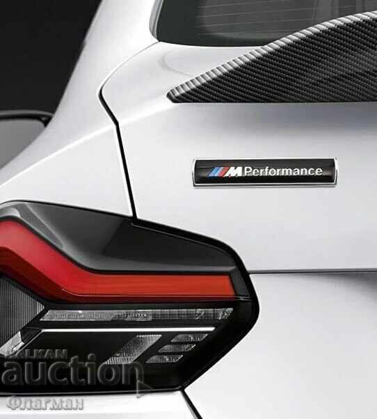 Embleme din aluminiu ”M Performance” pentru BMW, dimensiuni 77 mm./16 - 6